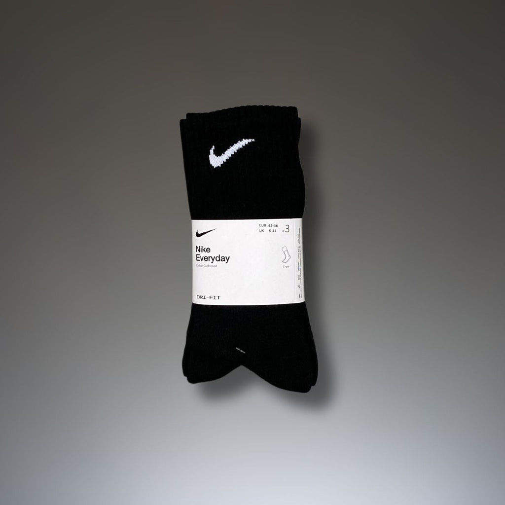 Nike Everyday zokni, fekete 3 pár/csomag