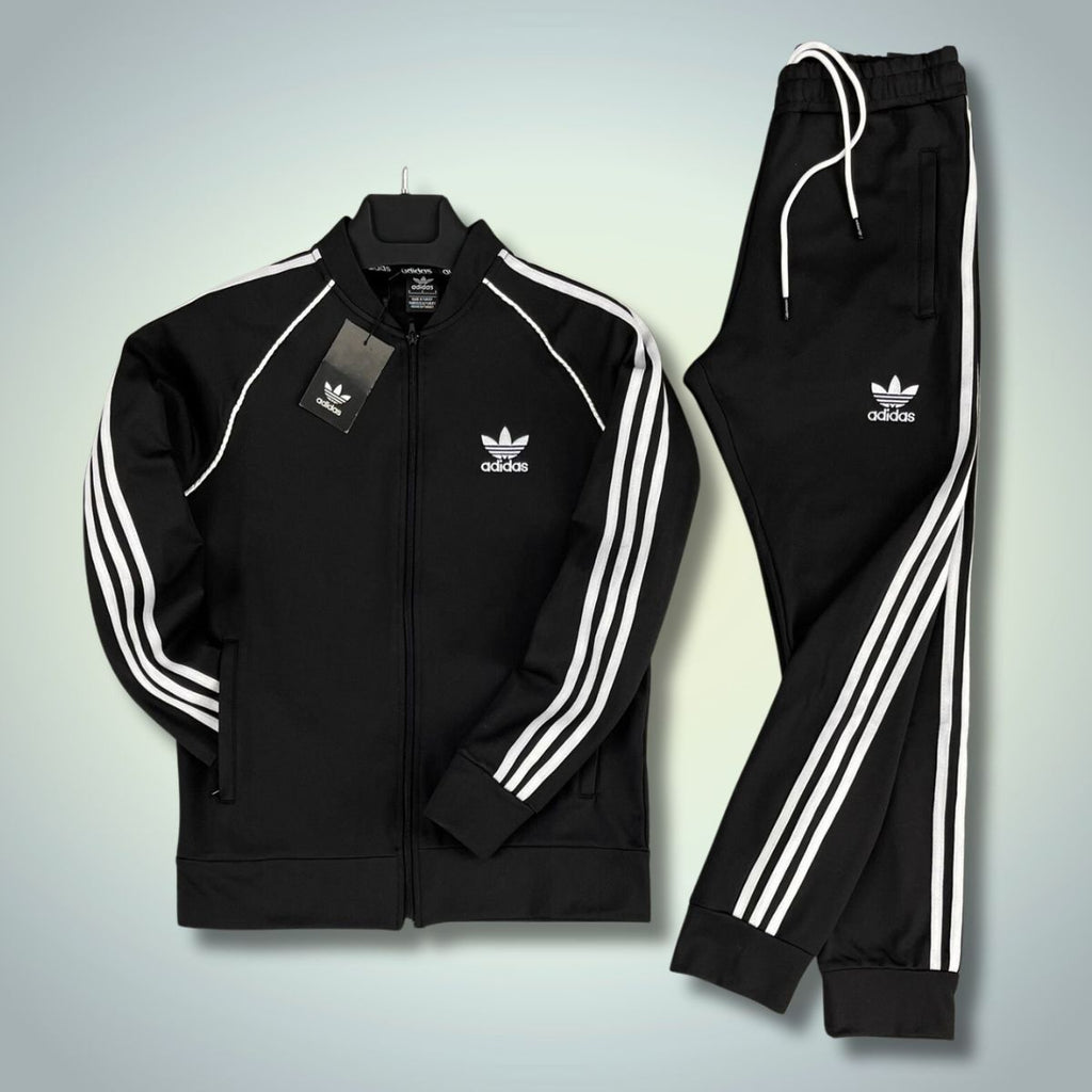 Adidas Classics Adicolor férfi tréningruha, fekete. Prémium minőség