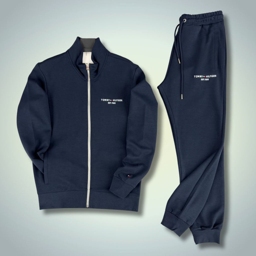 Tommy Hilfiger férfi tréningruha, sötétkék. Prémium minőség