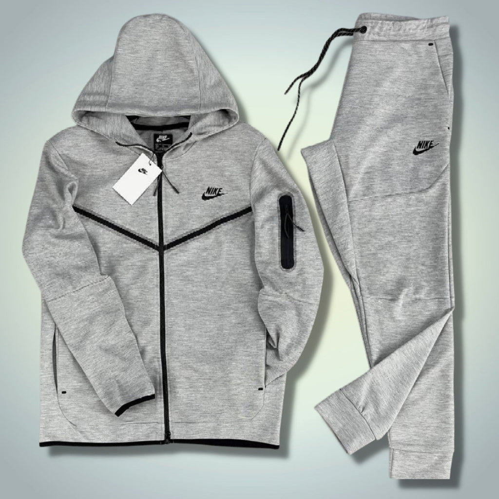 Nike Tech Fleece férfi tréningruha, klasszikus szürke. Prémium minőség