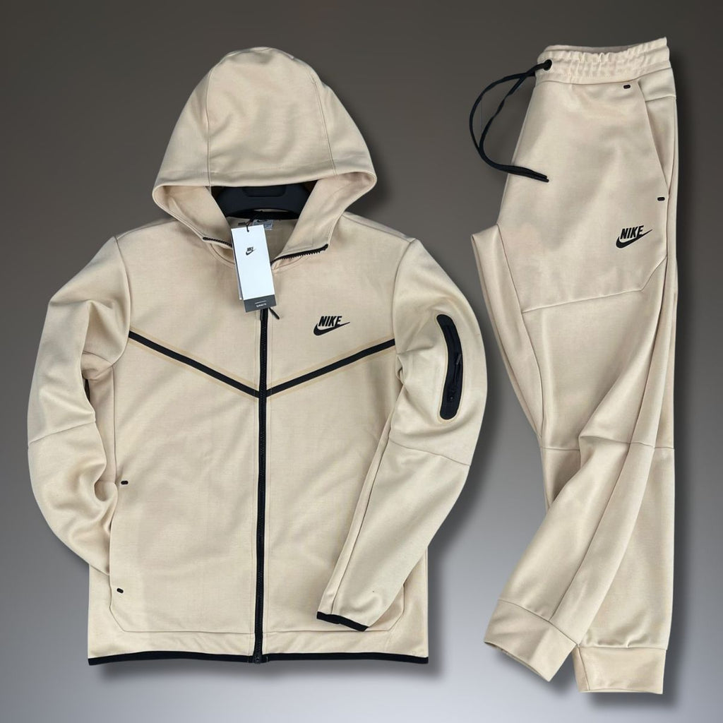 Nike Tech Fleece férfi tréningruha, bézs. Prémium minőség