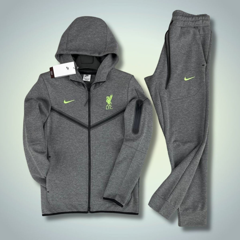 Nike Liverpool Tech Fleece férfi tréningruha, szürke. Prémium minőség