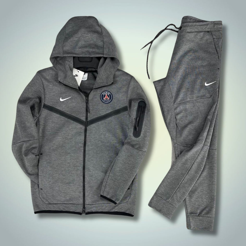 Nike Tech Fleece férfi tréningruha, PSG, szürke. Prémium minőség