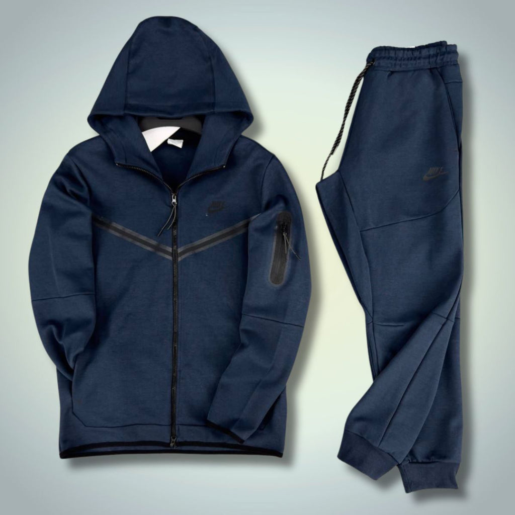 Nike Tech Fleece férfi tréningruha, sötétkék. Prémium minőség