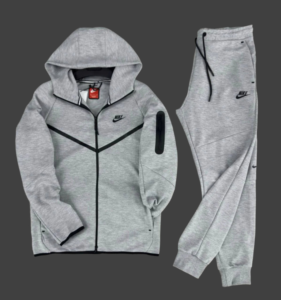 Férfi Nike Tech Fleece sportkomplett, klasszikus szürke. 2024-es modell. Prémium minőség.