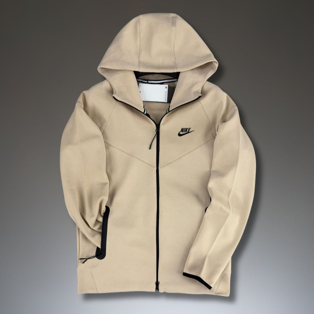 Nike Tech Fleece férfi pulóver, bézs. Modell 2023. Prémium minőség
