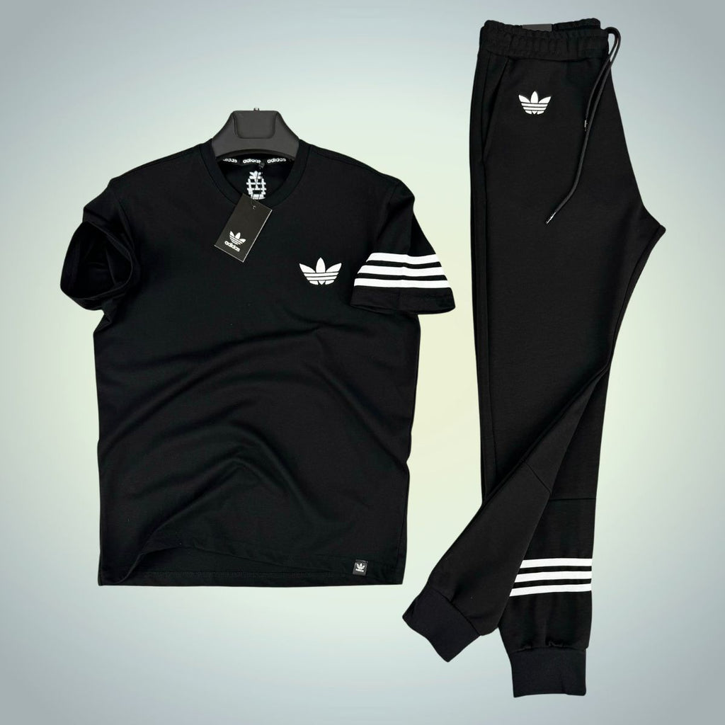 Adidas férfi nyári szett, Fekete. Prémium minőség