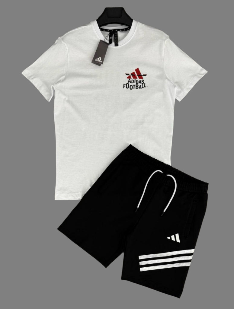 Férfi Adidas szett, fehér és fekete