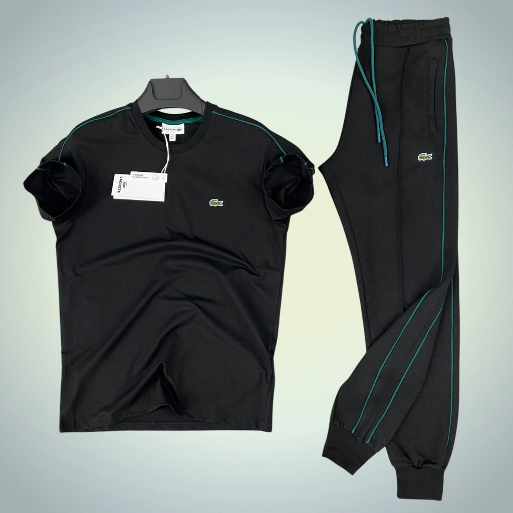 Lacoste férfi nyári szett, Fekete. Prémium minőség