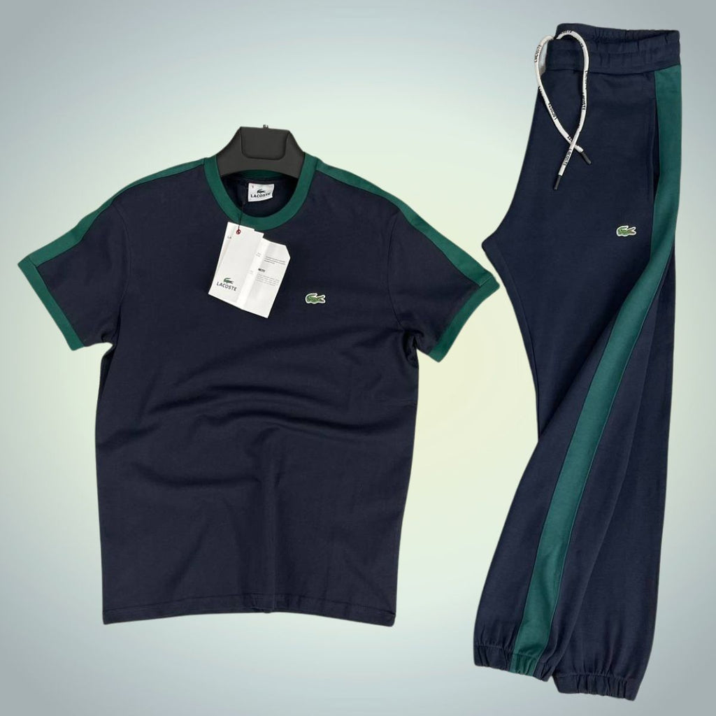 Lacoste férfi nyári szett, Kék - Zöld. Prémium minőség