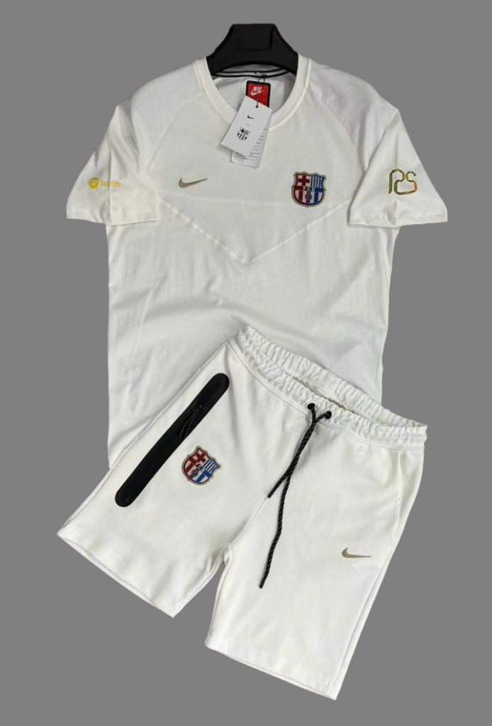 Nike férfi mez - ekrü, Barcelona emblémával