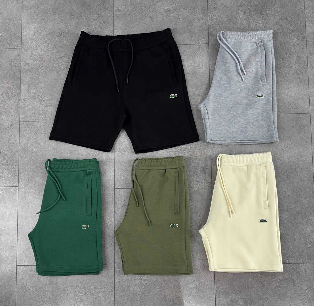 Lacoste férfi sport rövidnadrág, klasszikus szürke.