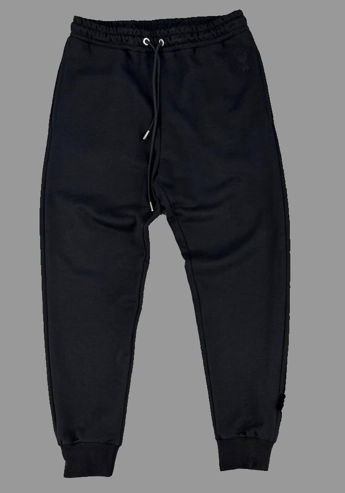 AMI férfi melegítőnadrág, fekete színben.