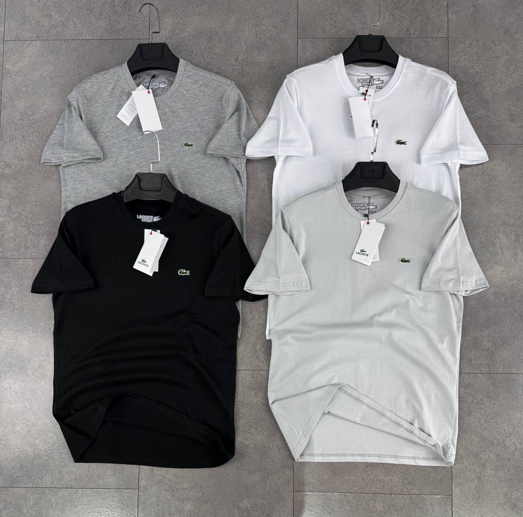 Lacoste férfi póló, fekete