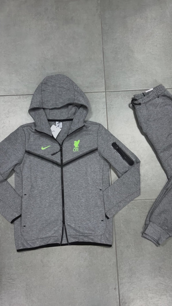 Nike Liverpool Tech Fleece férfi tréningruha, szürke. Prémium minőség
