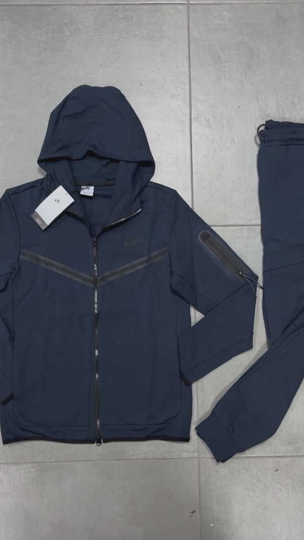 Nike Tech Fleece férfi tréningruha, sötétkék. Prémium minőség