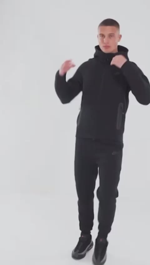 Nike Tech Fleece férfi tréningruha, fekete. 2023-as modell. Prémium minőség