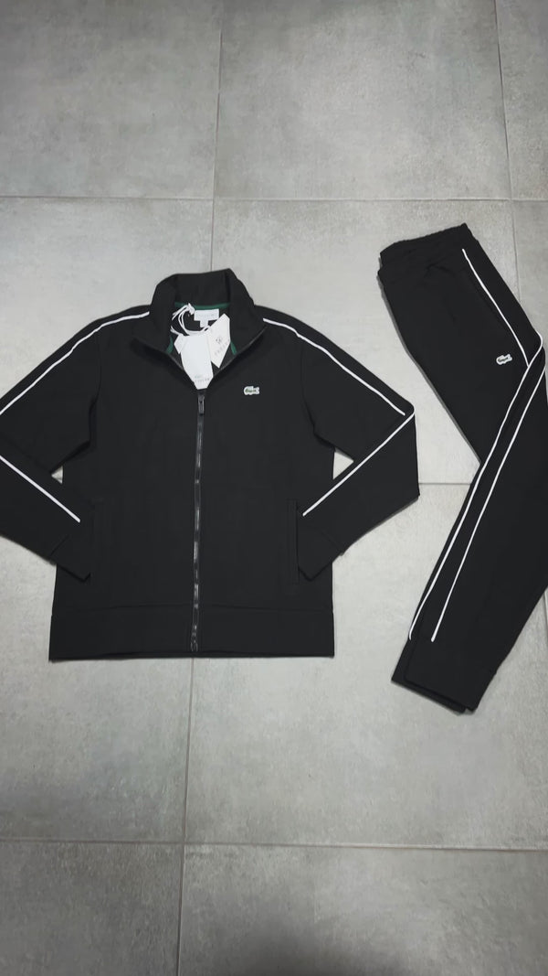 Lacoste férfi tréningruha, fekete. Prémium minőség